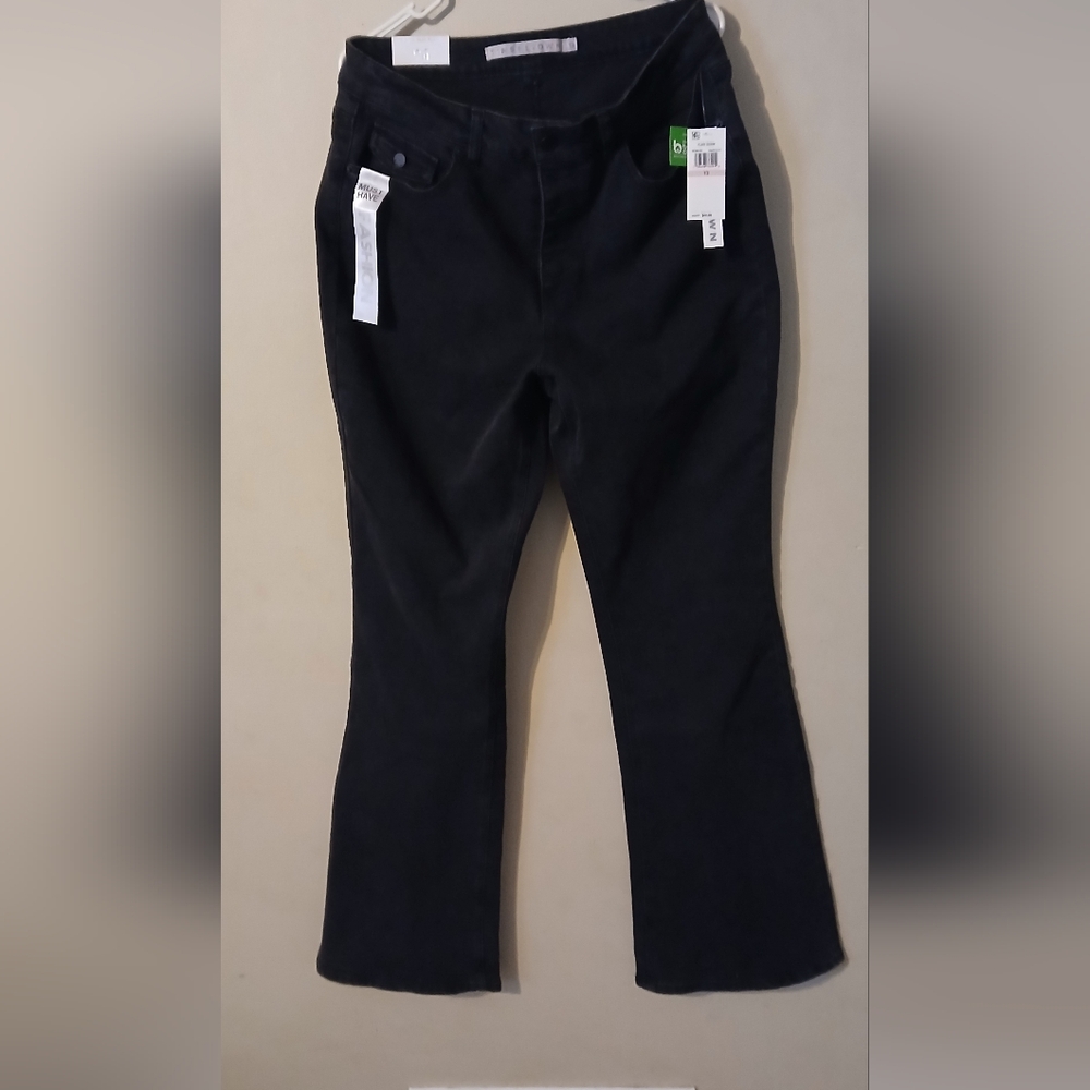 New With Tags Tinsel Brand  Women's Black Denim Flare Jeans